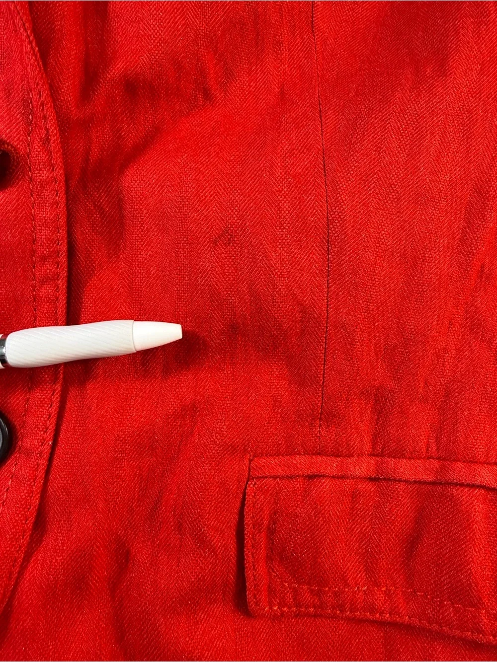 J. Crew Red Schoolboy Tailored Single-Breasted Blazer